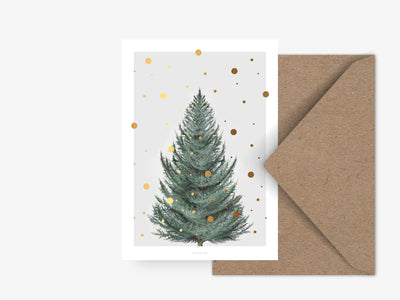 Postkarte / Tanne