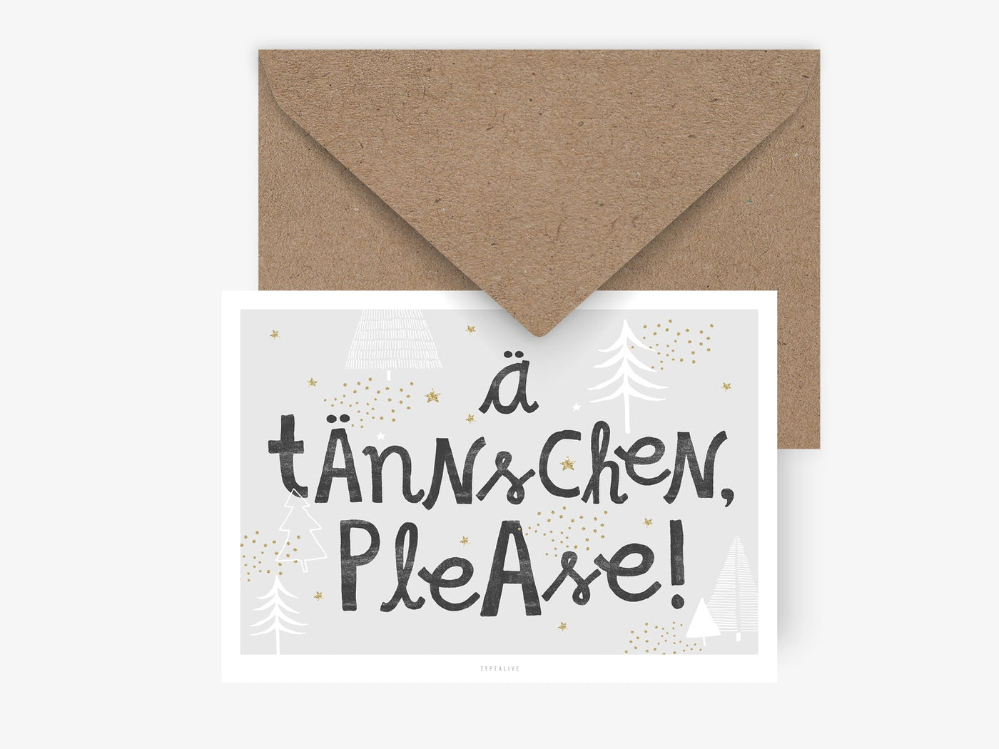 Postkarte / Weihnachtsregel No. 1