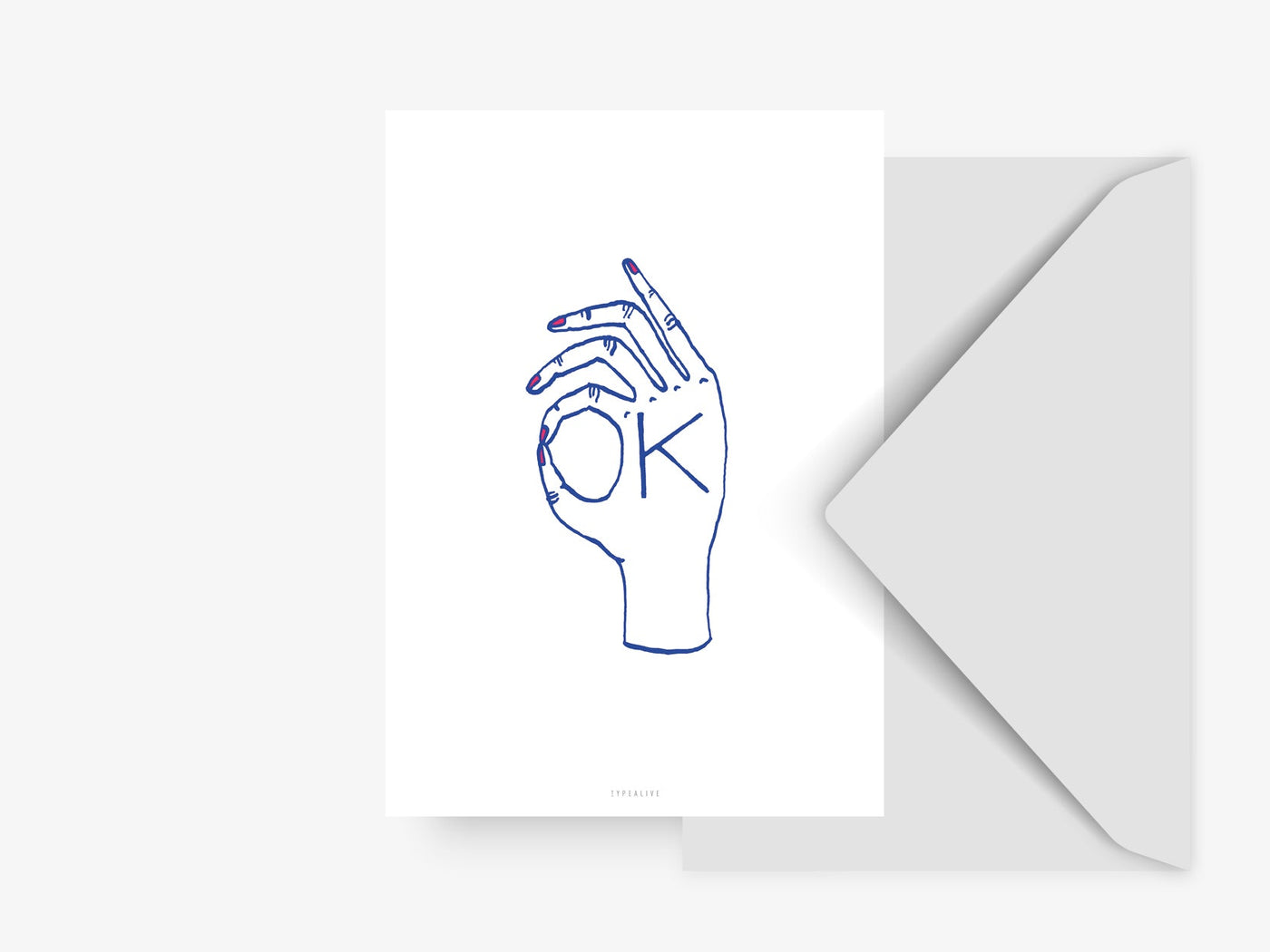 Postkarte / OK