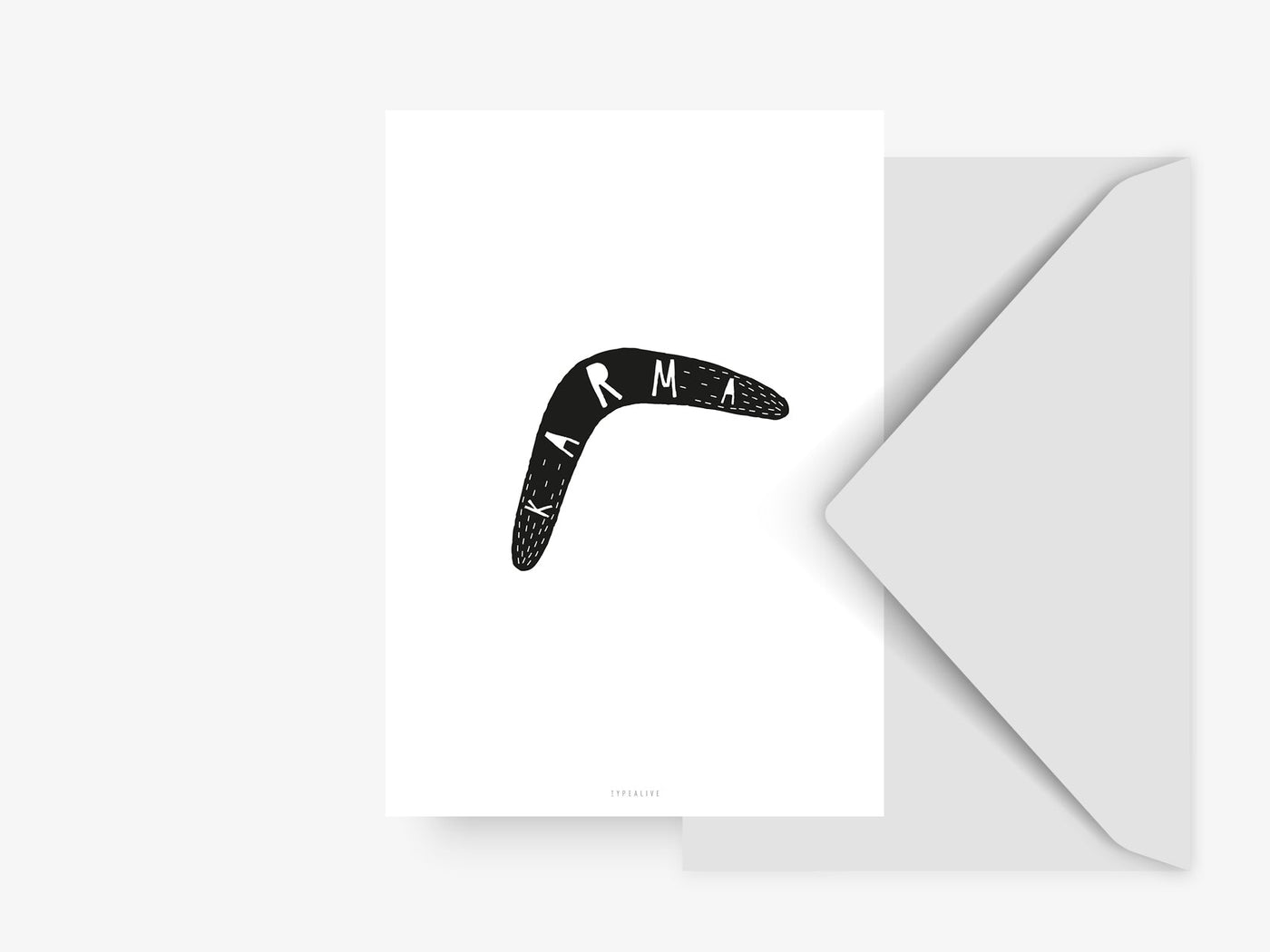 Postkarte / Karma