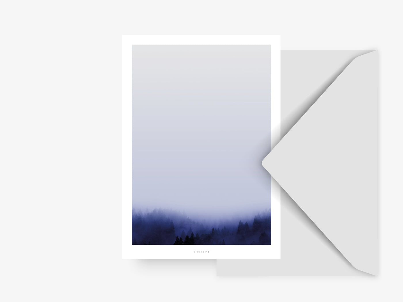 Postkarte / Bluescape No. 1