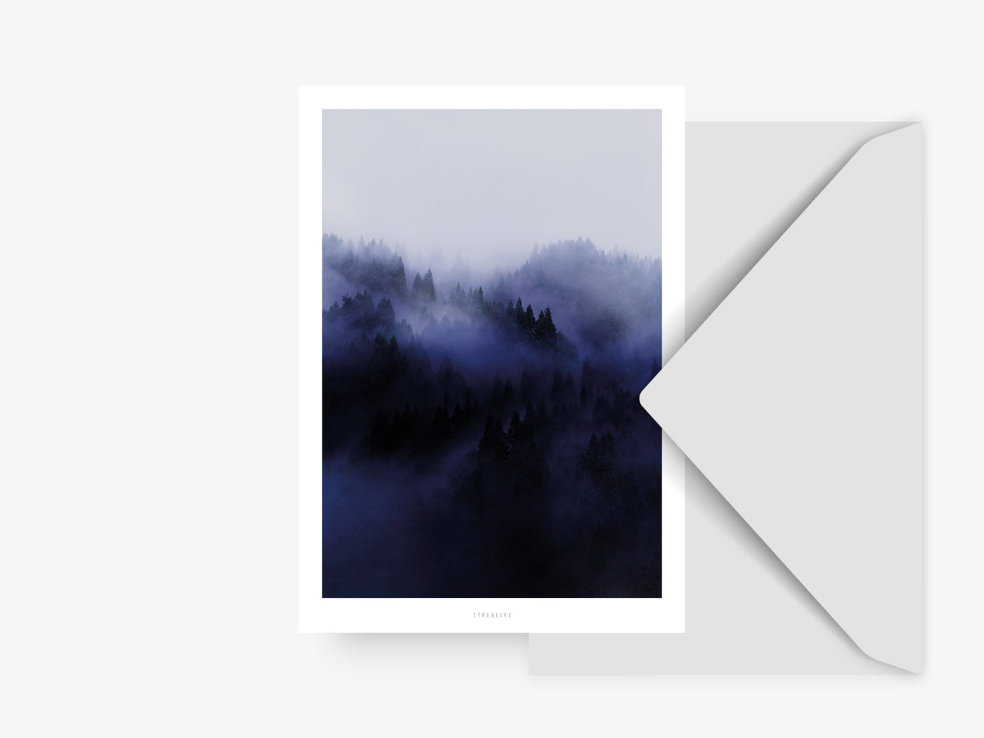 Postkarte / Bluescape No. 3