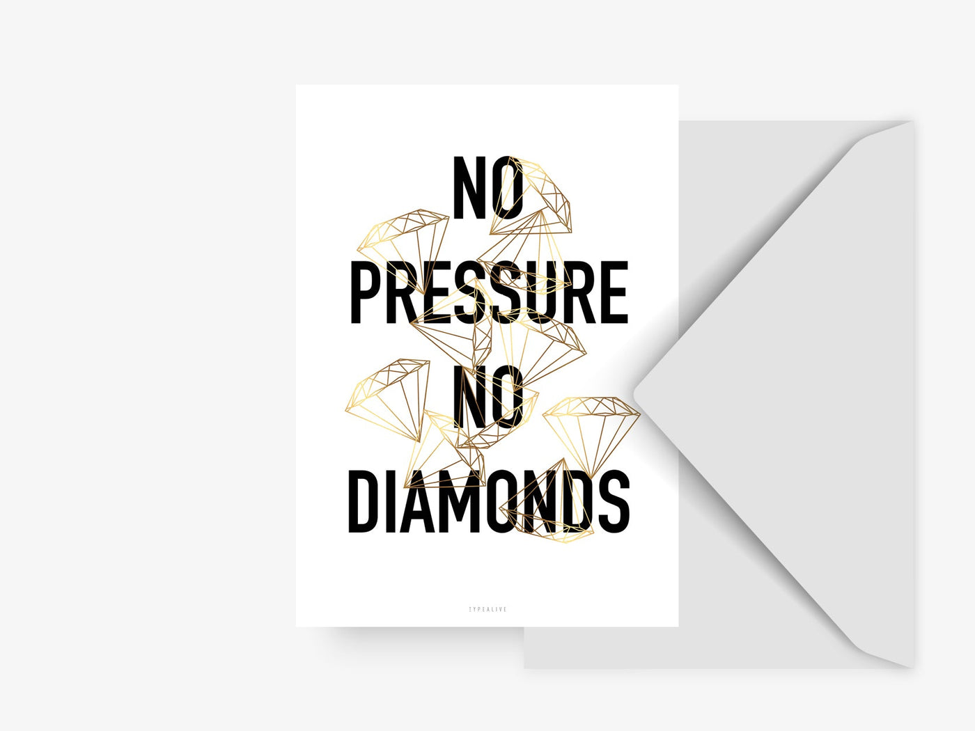 Postkarte / No Pressure