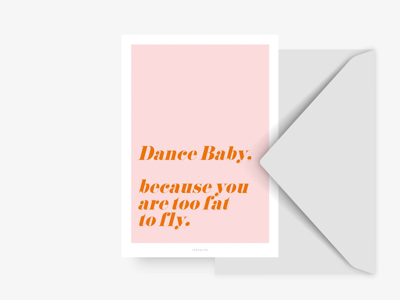 Postkarte / Dance Baby