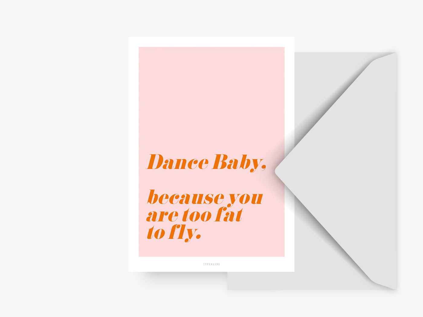 Postkarte / Dance Baby