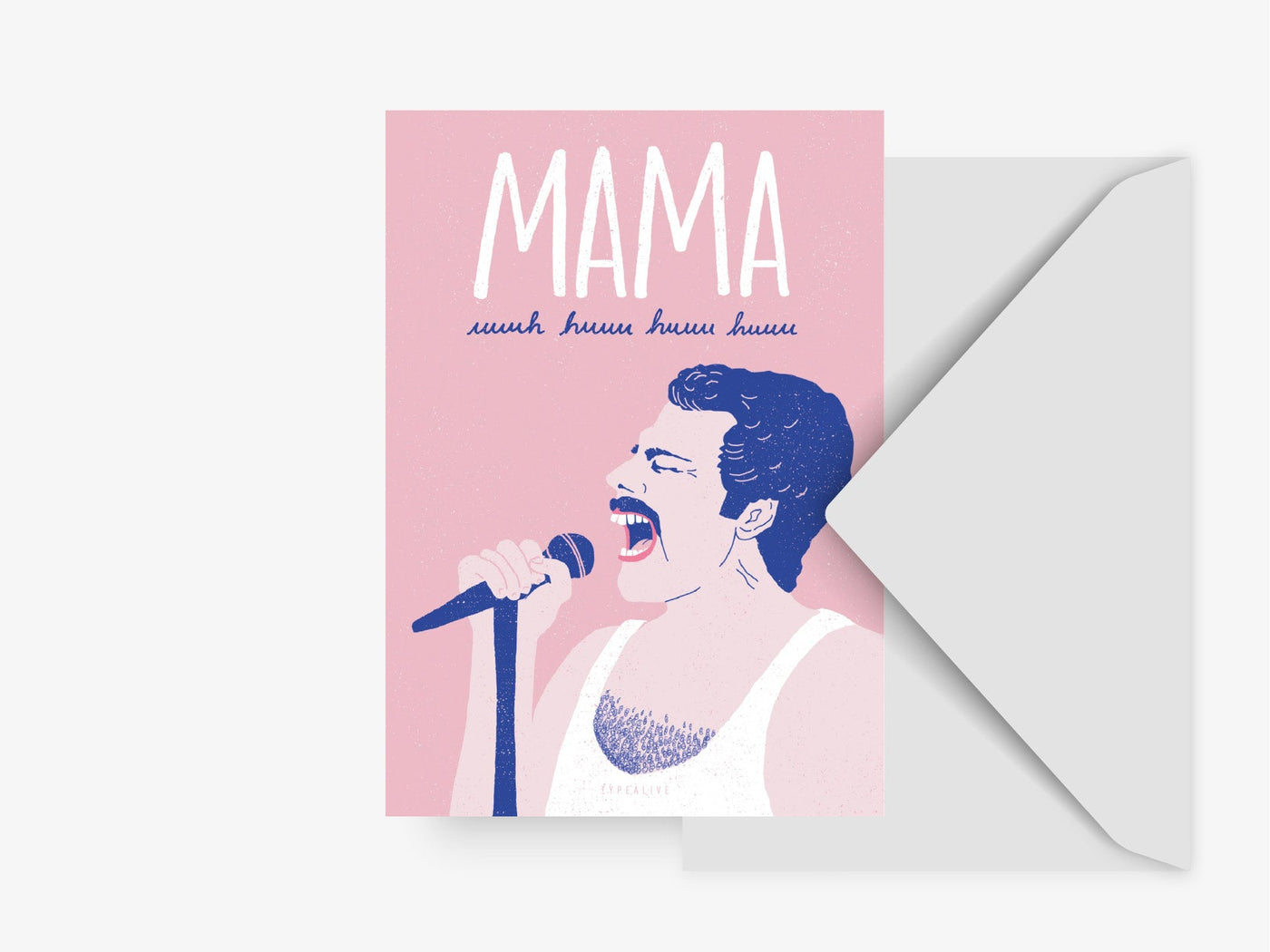 Postkarte / Mama