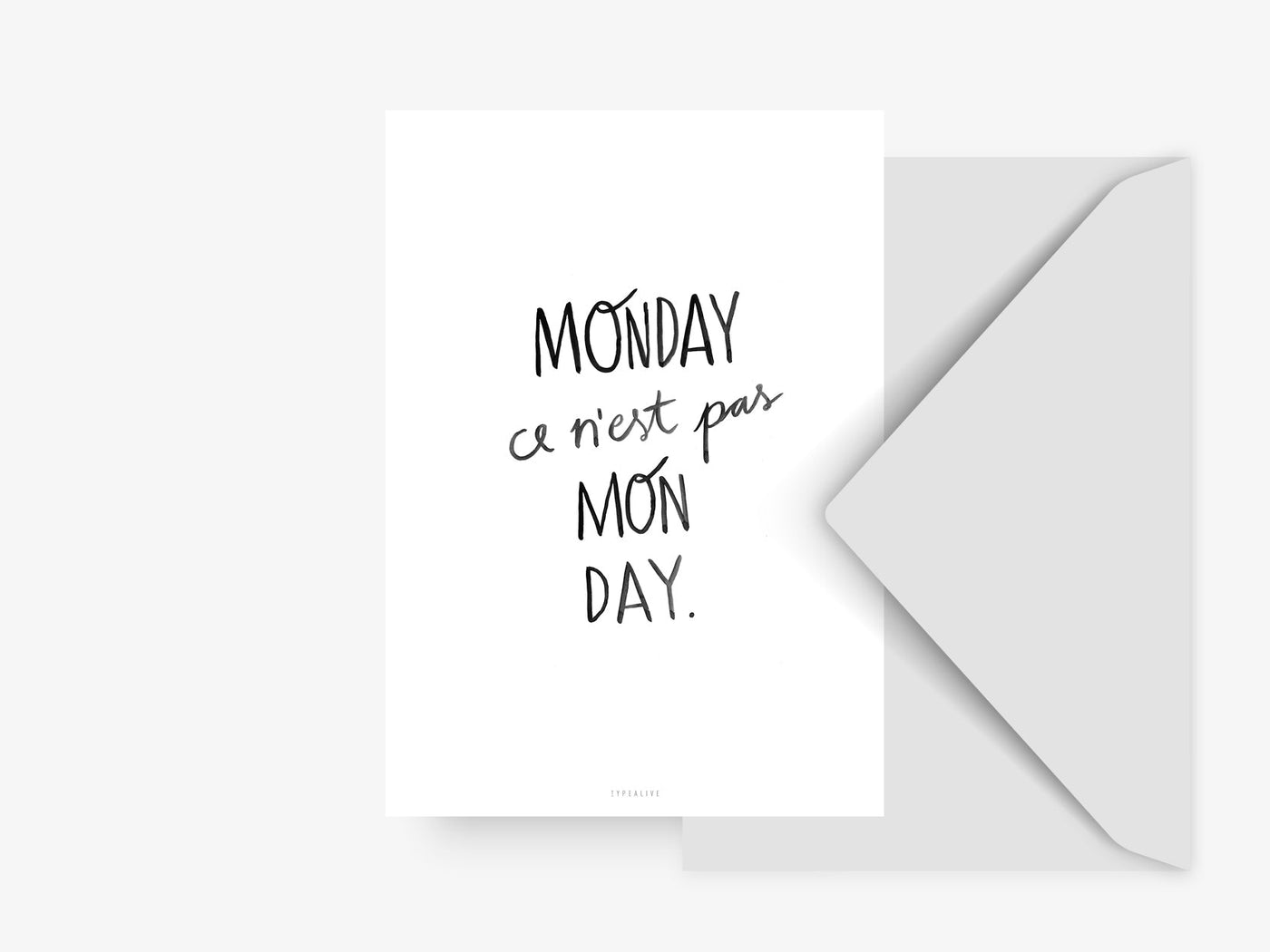 Postkarte / Mon Day