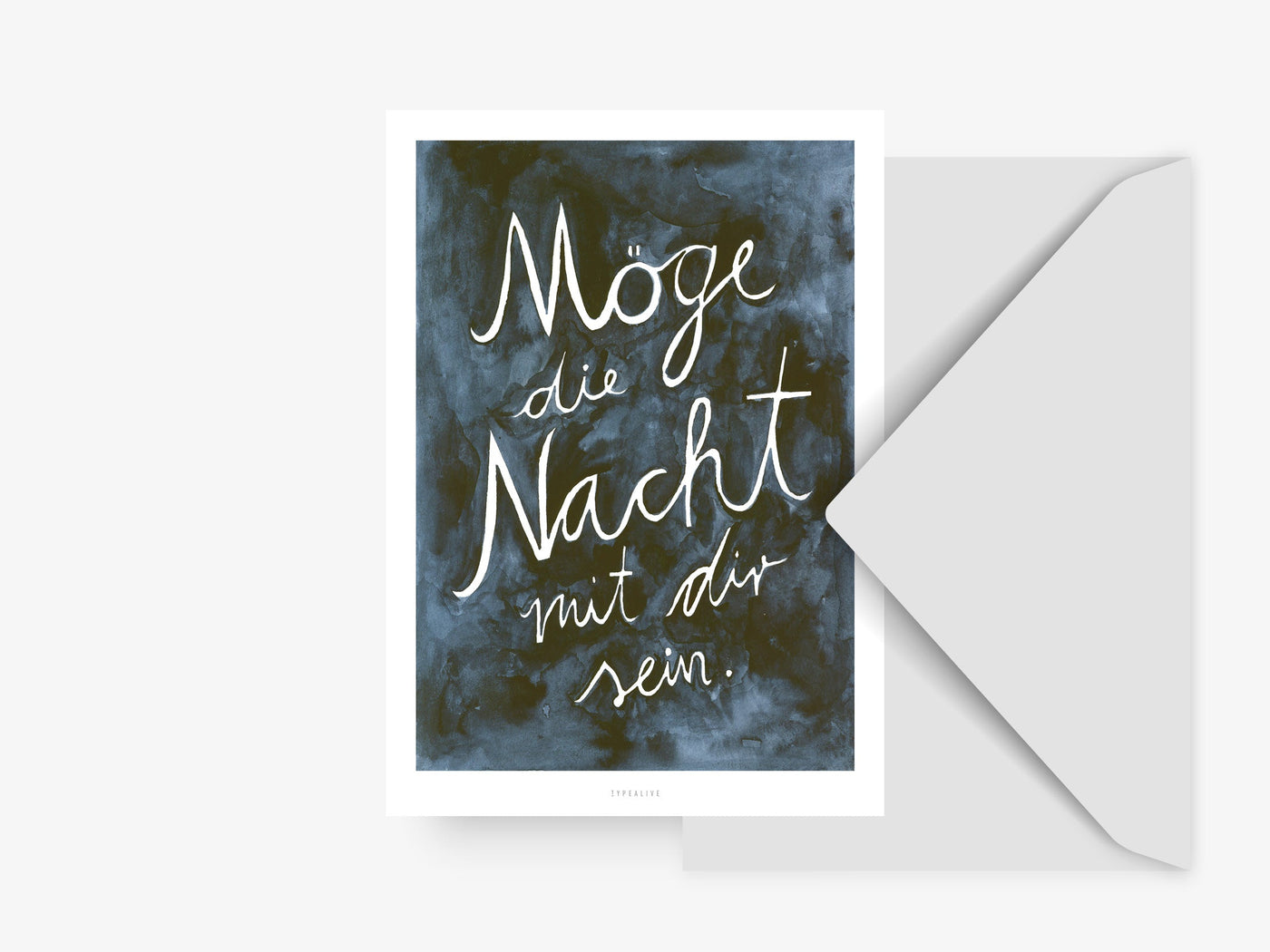 Postkarte / Nacht