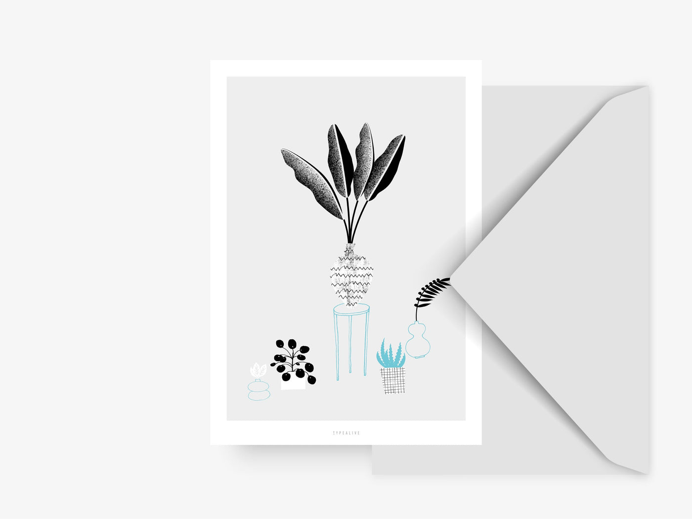 Postkarte / The Plants