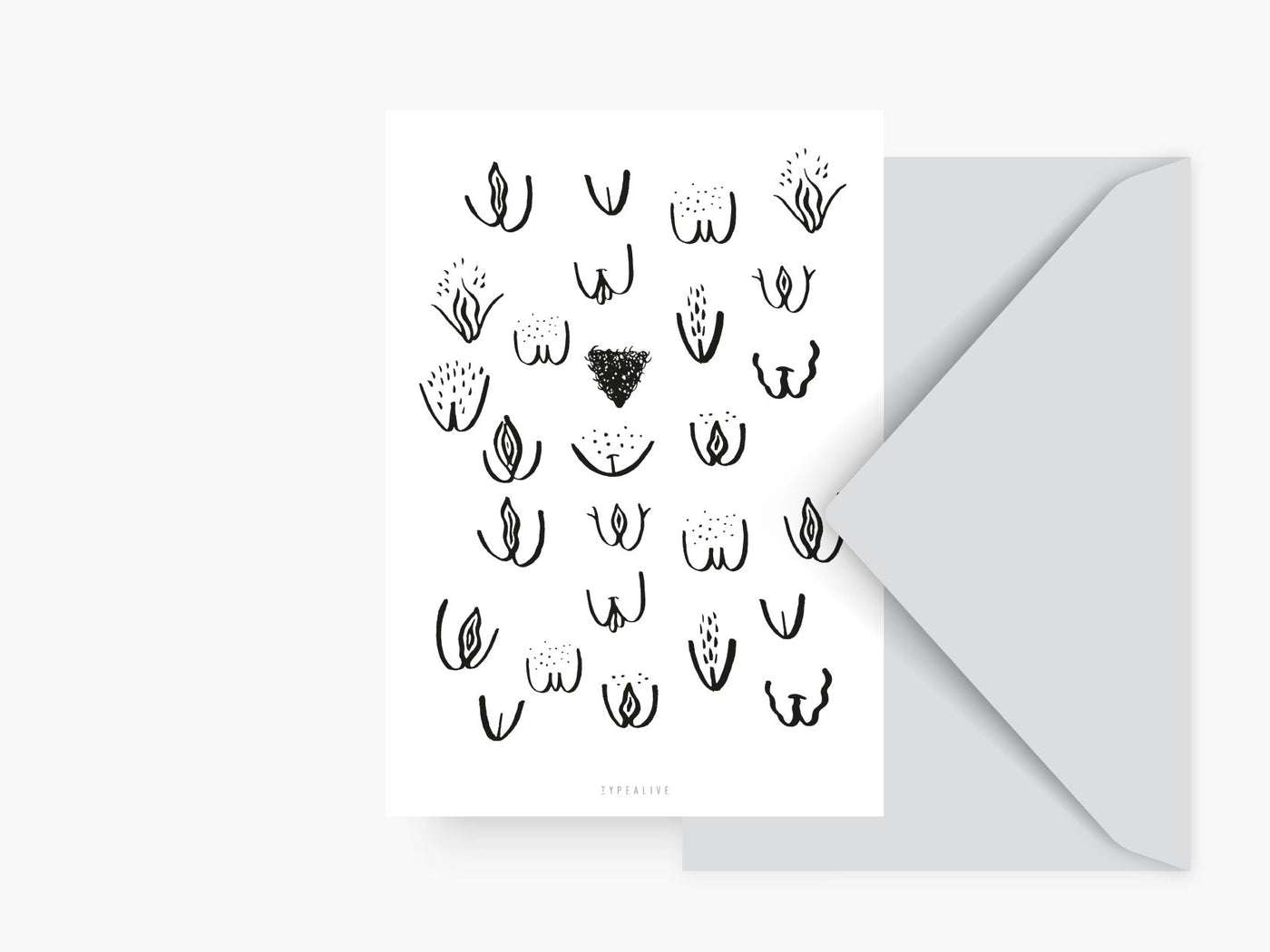 Postkarte / Vulvarines
