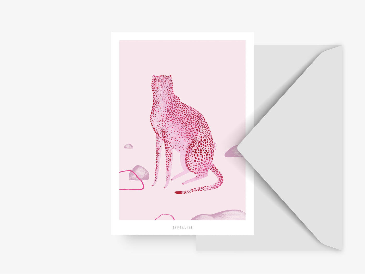 Postkarte / Wild Cats No. 1