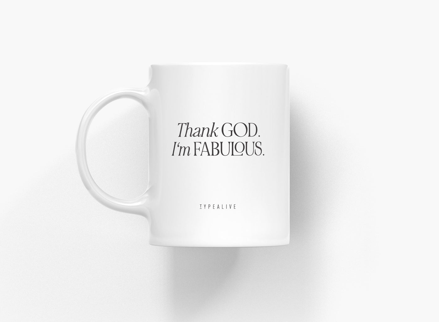 typealive - Tasse aus Keramik / Fabulous