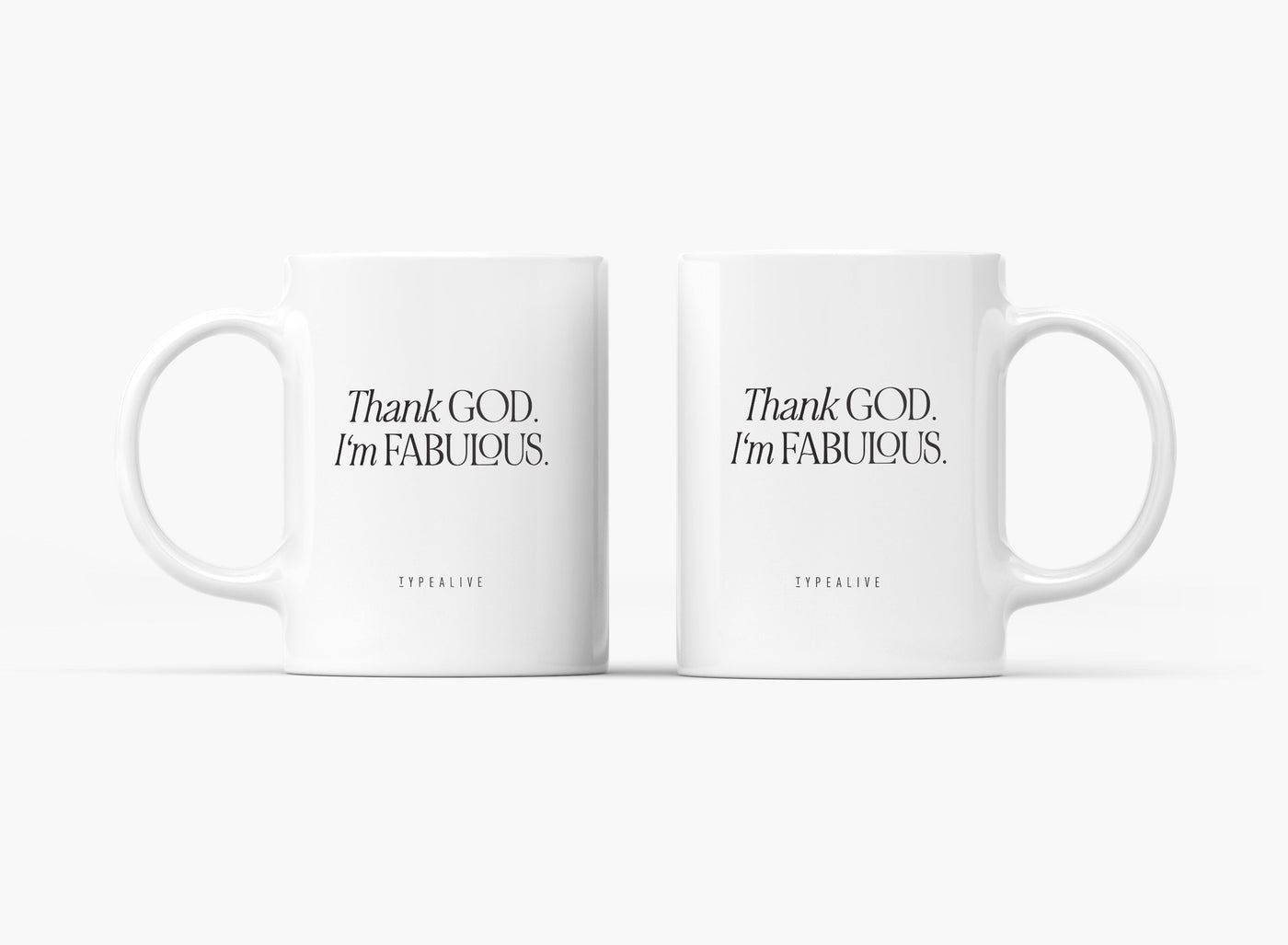 typealive - Tasse aus Keramik / Fabulous