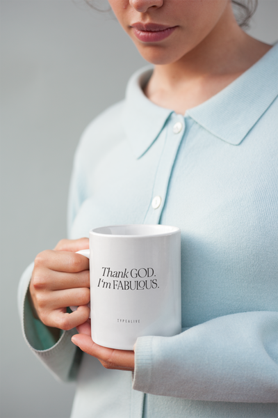 typealive - Tasse aus Keramik / Fabulous