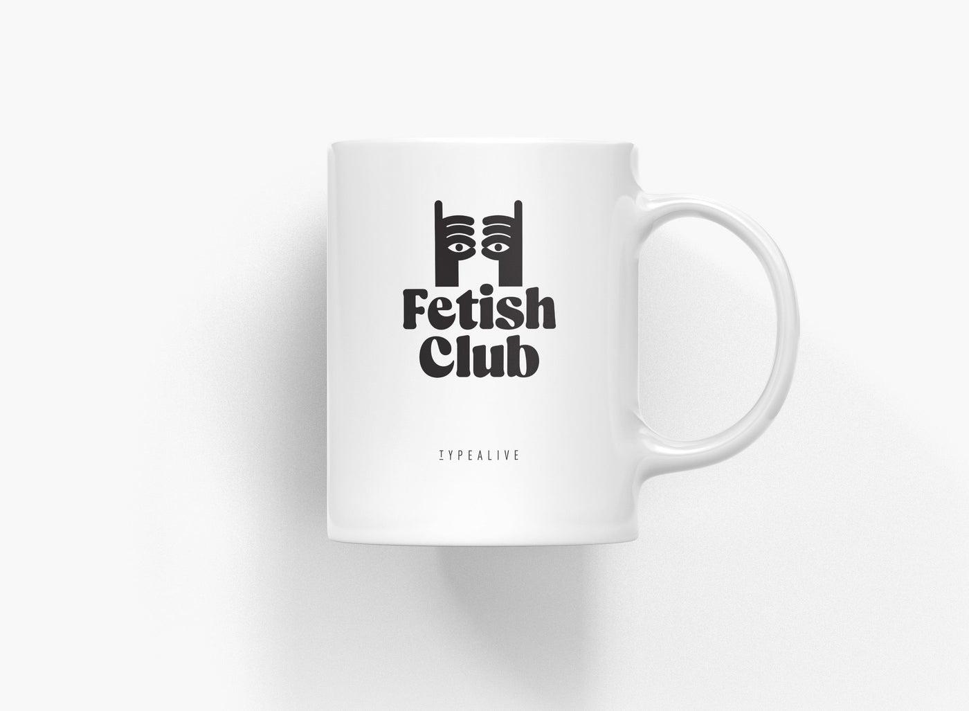 typealive - Tasse aus Keramik / Fetish Club