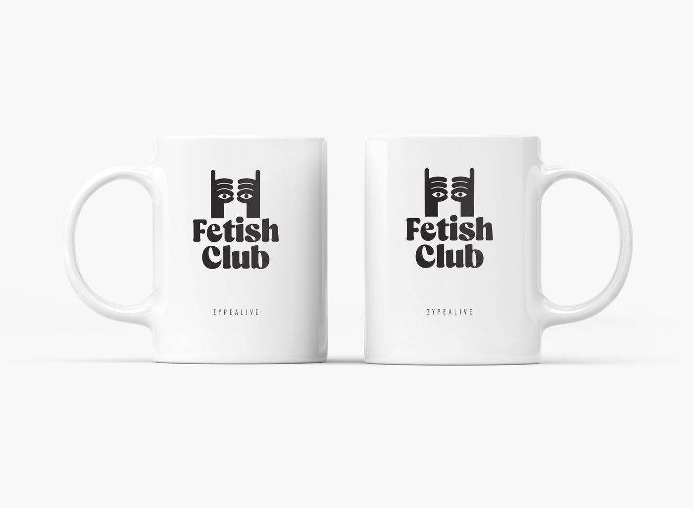 typealive - Tasse aus Keramik / Fetish Club