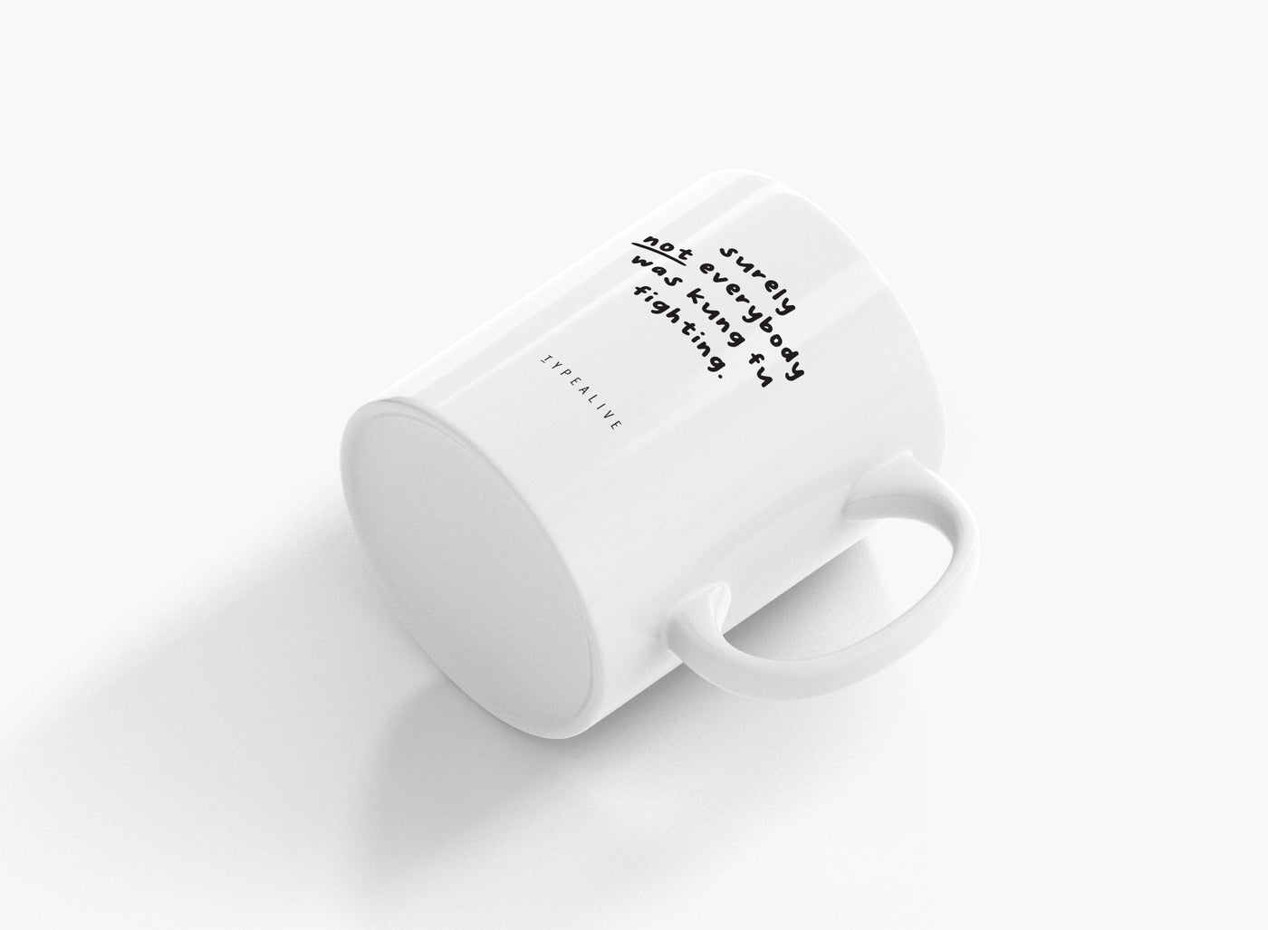 typealive - Tasse aus Keramik / Kung Fu Fighting