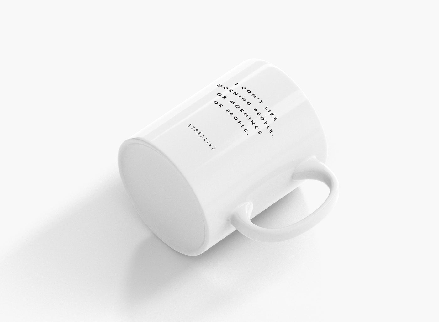 typealive - Tasse aus Keramik / Morning People