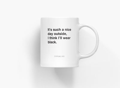 typealive - Tasse aus Keramik / Nice Day