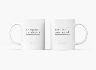 typealive - Tasse aus Keramik / Pants
