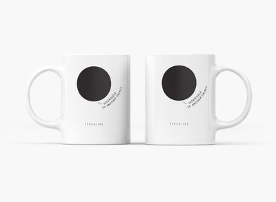 typealive - Tasse aus Keramik / Wormhole