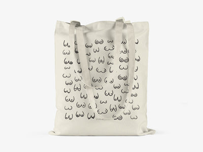 typealive - Baumwolltasche / Busenfreunde "natur"