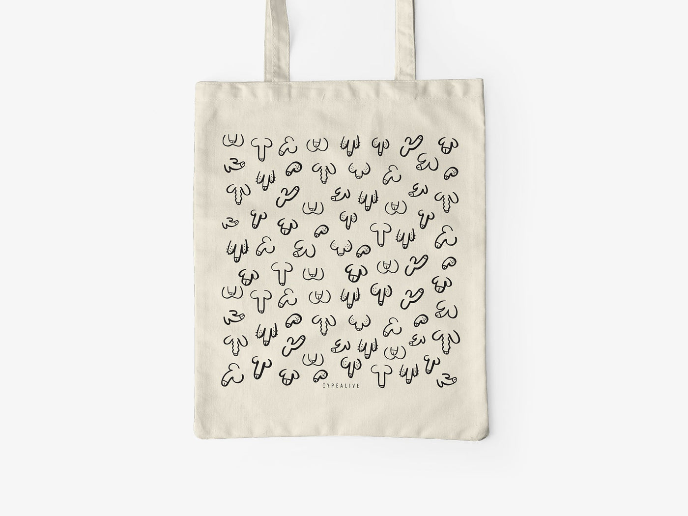typealive - Baumwolltasche / DICKe Freunde
