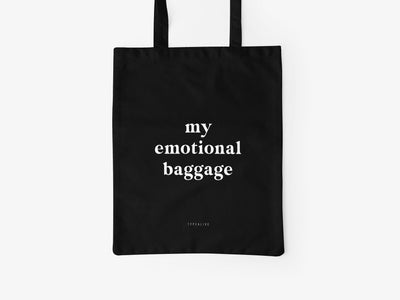 typealive - Baumwolltasche / Emotional Baggage