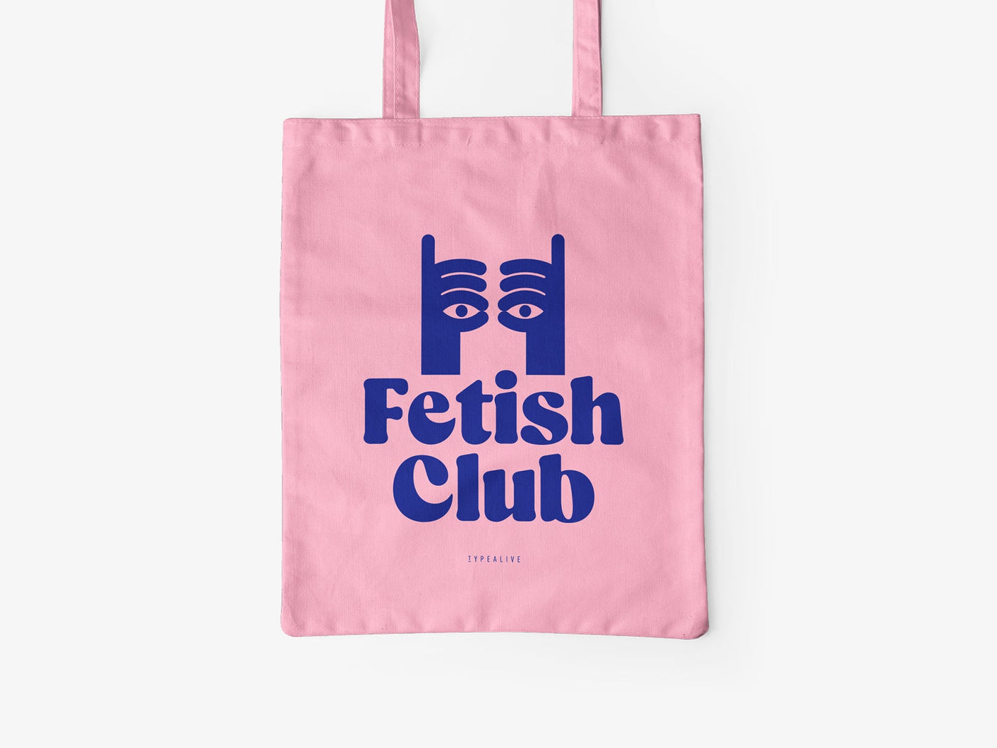 typealive - Baumwolltasche / Fetish Club