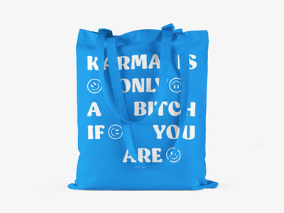 typealive - Baumwolltasche / Karma Is Only