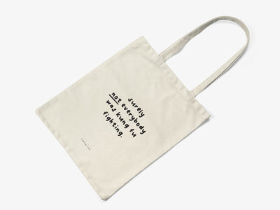 typealive - Baumwolltasche / Kung Fu Fighting