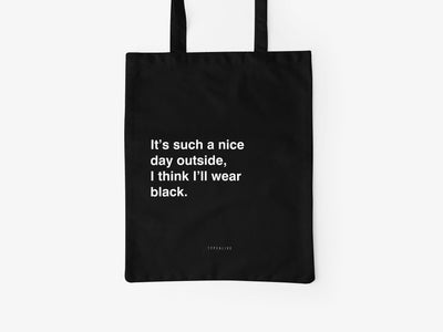 typealive - Baumwolltasche / Nice Day