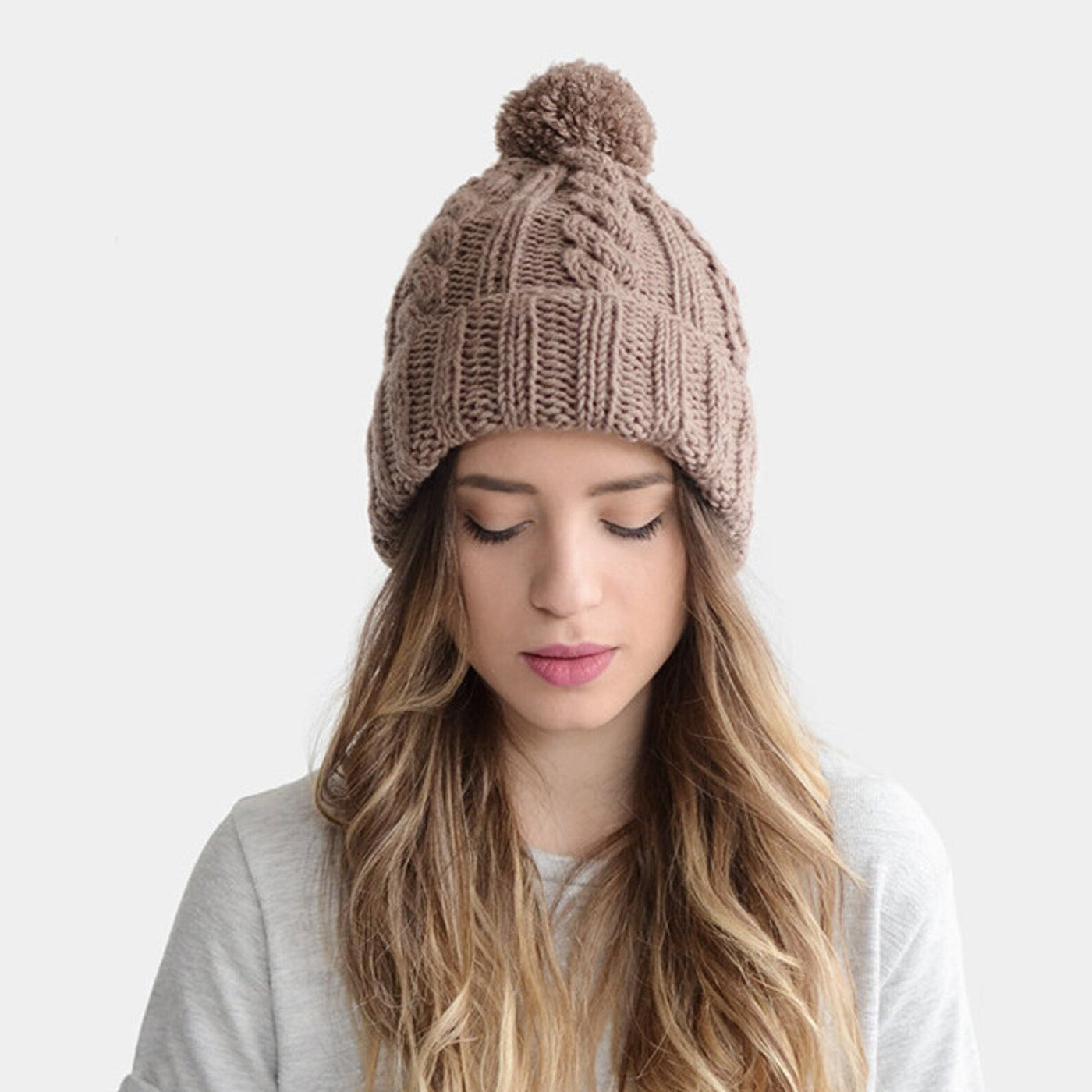 Plexida - Wool Beanie "Lavender"